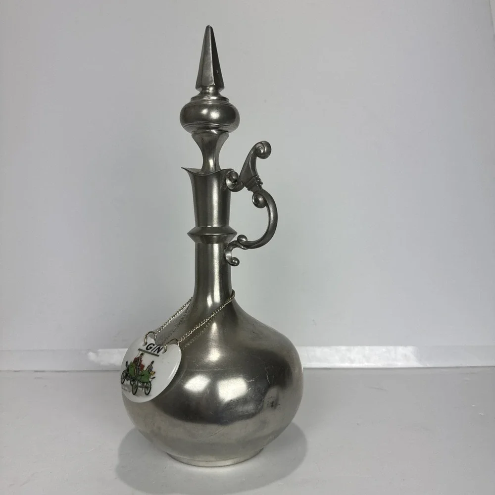 Kurz Tiel pewter decanter